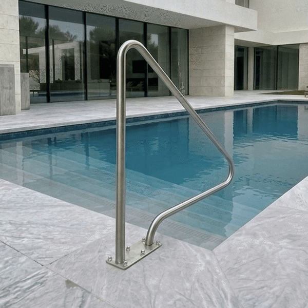 Pool Rail “P-shaped” (Baseplate Model)