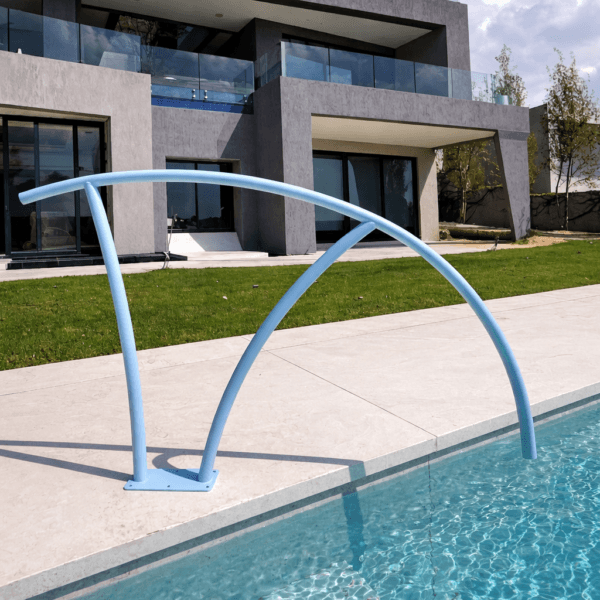 Pool Rail “Sky Blue Arch” (Baseplate Model)